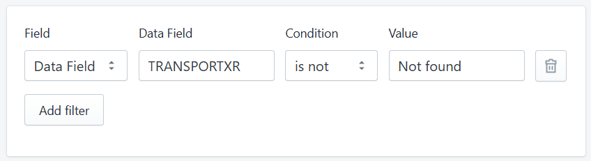 Fulfilleo Feed Data filter settings used to exclude orders not found in Shopify